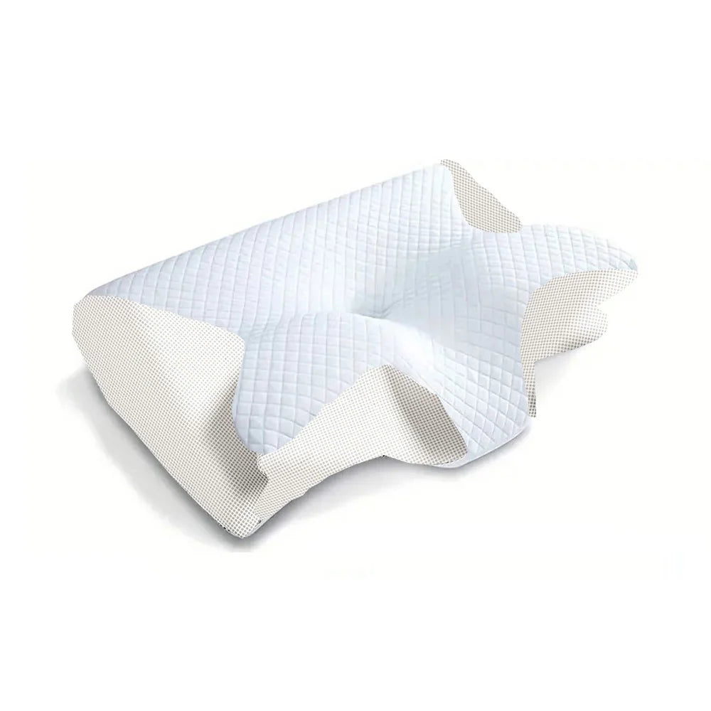 Oreiller cervical ergonomique 2-en-1