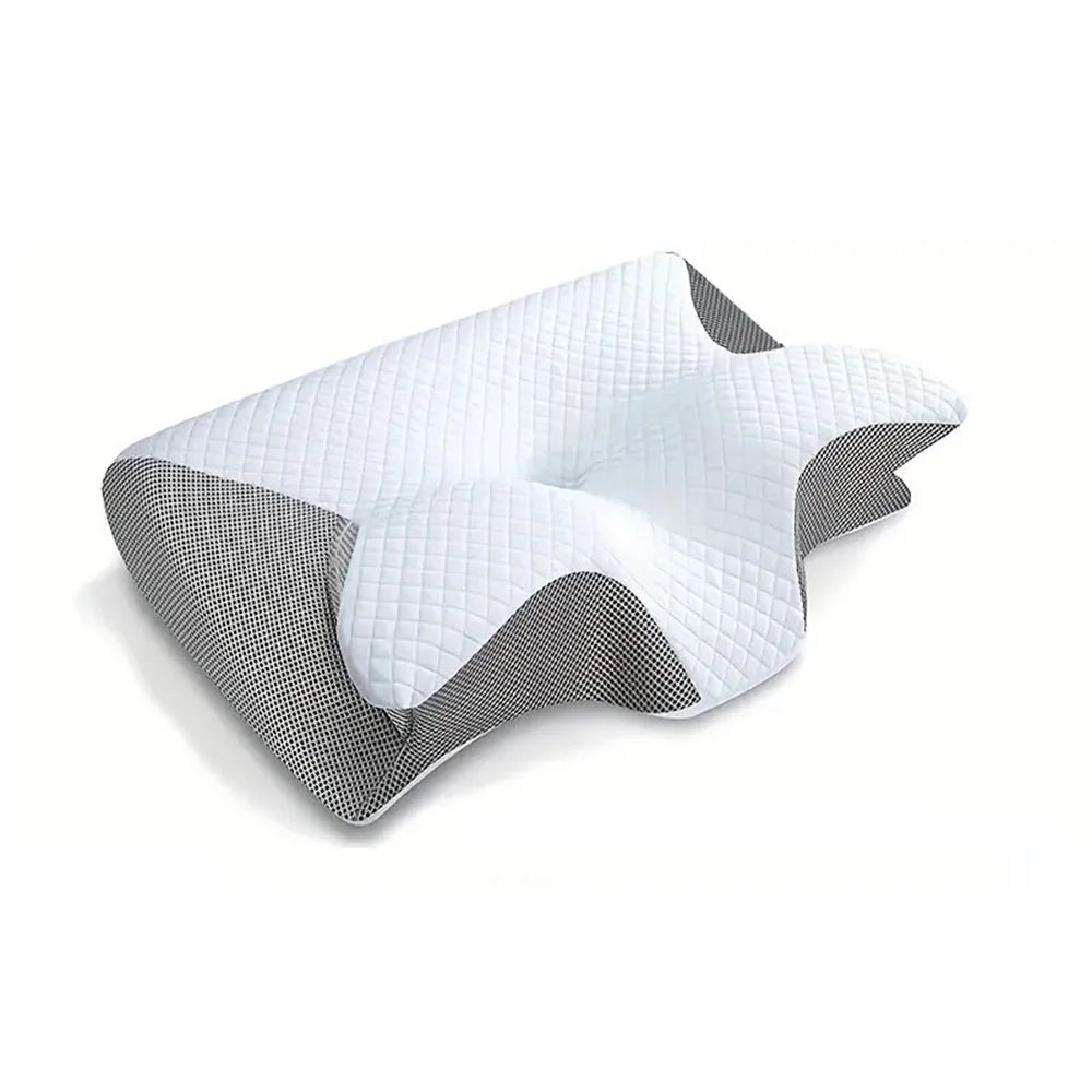 Oreiller cervical ergonomique 2-en-1
